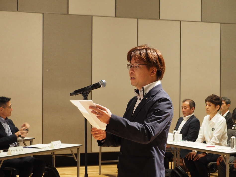 写真：安全宣言